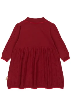 New Daimi Strik Kjole - Biking Red Kjoler