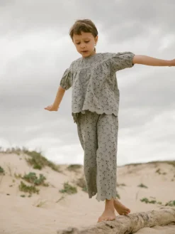 Outlet Dally ss løs skjorte - FOREST FOG T-Shirts & Toppe|Skjorter