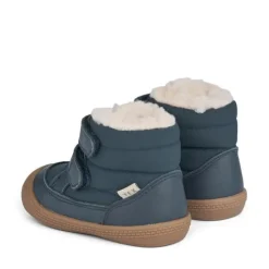 Clearance Daxi Uld Tex - Navy Vinterstøvler|Begyndersko