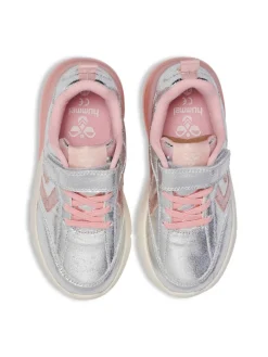 Outlet Daylight glitter JR - Silver Sneakers Med Blink|Sneakers Med Lys