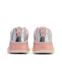 Outlet Daylight glitter JR - Silver Sneakers Med Blink|Sneakers Med Lys