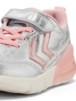 Outlet Daylight glitter JR - Silver Sneakers Med Blink|Sneakers Med Lys