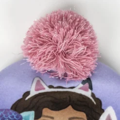 Hot 2-Delt Hue og vante sæt - Gabby's Dollhouse - LRØD/LILLA Luffer & Vanter|Elefanthuer & Huer