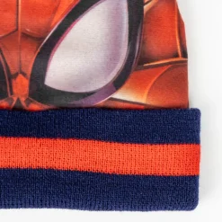 Hot 2-Delt Hue og vante sæt - Spiderman - RØD/BLÅ Luffer & Vanter|Elefanthuer & Huer