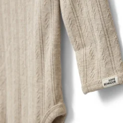 Clearance Dicte Body - Beige Bodystocking Langærmet