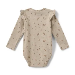 Best Dicte Body - Beige Melange Bodystocking Langærmet