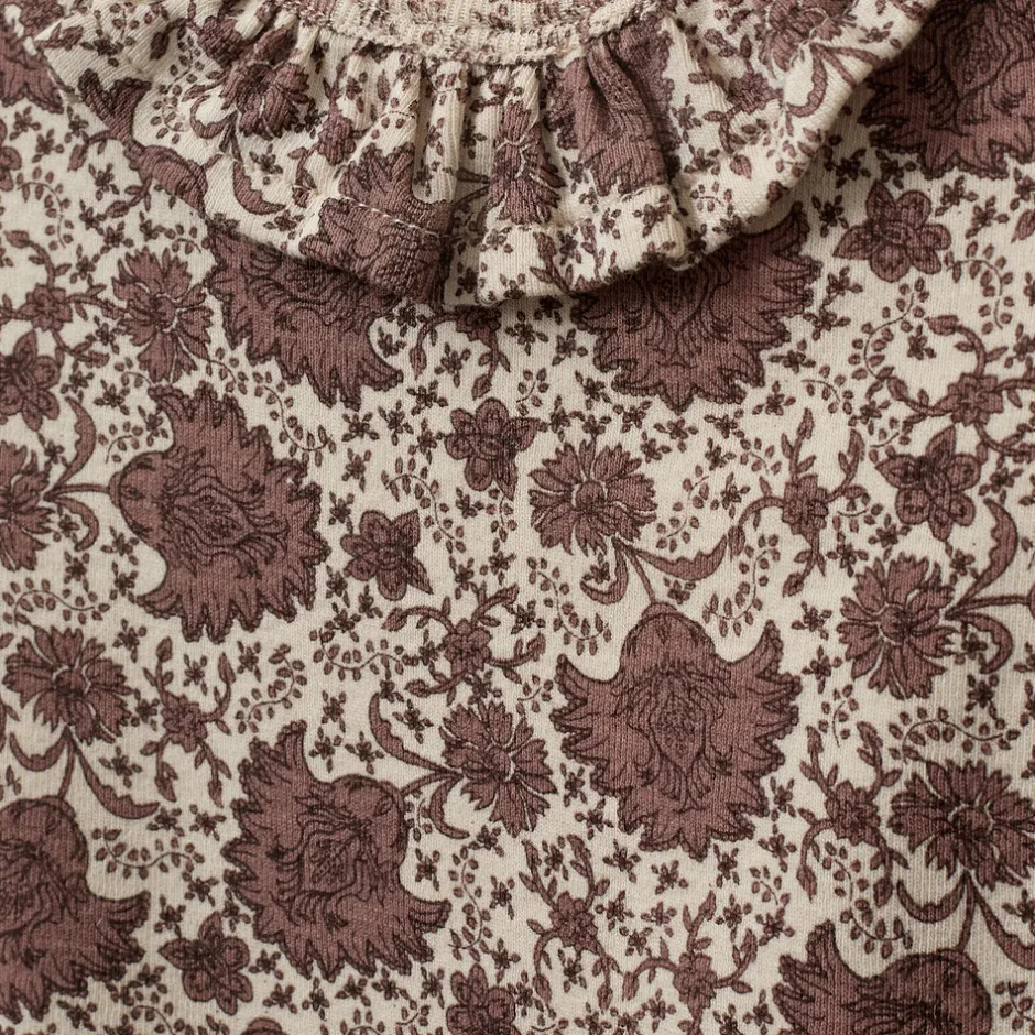 Sale Dicte Langærmet Body - Flower Bodystocking Langærmet