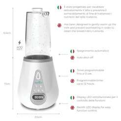 New Digital flaskevarmer og sterilisator Tilberedning & Rengøring