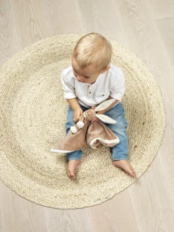 Clearance Diinglisar Nusseklud - Kanin Støvet Brun Nusseklude