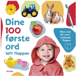 Online Dine 100 første ord - Løft flappen Børn Børnebøger