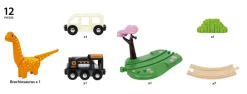 Discount Dinosaur Cirkel togsæt - FSC® Togbaner & Tog