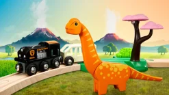 Discount Dinosaur Cirkel togsæt - FSC® Togbaner & Tog