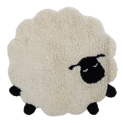 Online Dolly Tæppe, Hvid, Uld Børn Gulvtæpper
