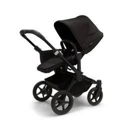Discount Donkey 5 mono complete - midnight black/black stel Søskende/Tvillingevogne|Kombivogne Med Ergonomiske Sæder