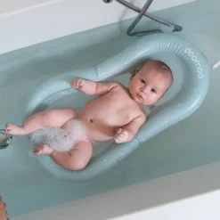 New Uppblåsbar Badmadrass Mint Badekar, Stativer & Badestole