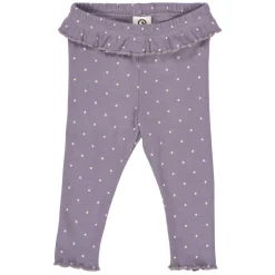 Outlet Dot Rib Leggings - Lilac fog/Oak Leggings