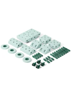 Dreamer Set Ocean Mint / Forest Green Store Byggesæt|Tumlemøbler