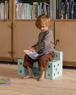 Dreamer Set Ocean Mint / Forest Green Store Byggesæt|Tumlemøbler