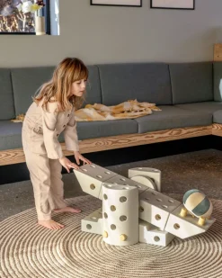 Online Dreamer Set Sand Grey / Honey Yellow Store Byggesæt|Tumlemøbler