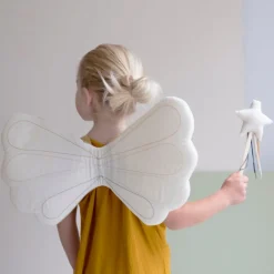 Sale Dress-up - Wings - Rainbow - Natural Kostumer|Udklædning