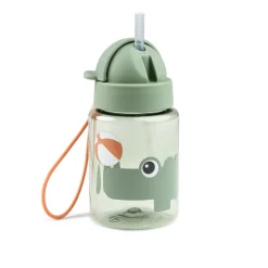 Sale Drikkedunk m/sugerør Playground Grøn Madkasser & Drikkedunke