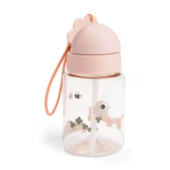 Drikkedunk m/sugerør Tiny farm Pudder Madkasser & Drikkedunke