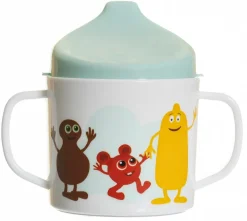 Drikkekop med håndtag i PP materiale Træningskopper Og Flasker