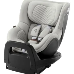New Dualfix Pro M Lux - Linen grey Autostole Med Integreret Baser|Autostole 61-105 Cm (3 Mdr.-4 År)