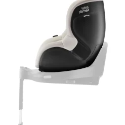 New Dualfix 5Z Lux - Soft Taupe Autostole 61-105 Cm (3 Mdr.-4 År)