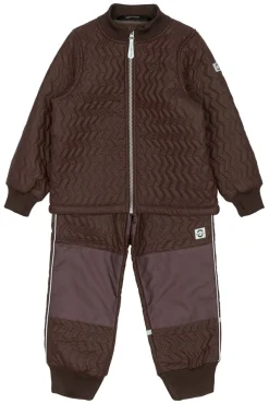 New Duvet Fleece Sæt - French roast Termotøj