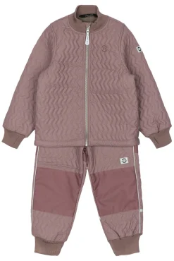 Clearance Duvet Fleece Sæt - Twilight mauve Termotøj