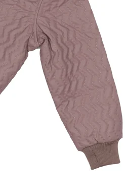 Clearance Duvet Fleece Sæt - Twilight mauve Termotøj