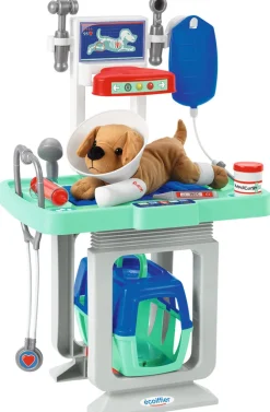 Discount Dyrlæge operationsbord m/15 dele Rolleleg