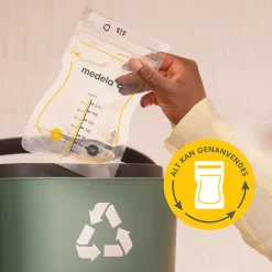 Online Easy Pour opbevaringsposer til brystmælk, 25 stk Madopbevaring|Brystpumper