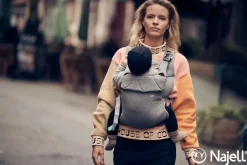 Outlet Easy Soft Bæresele - Mercury Grey (jersey) Bæreseler & Vikler