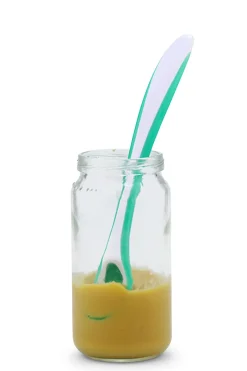 New EasyEating grøn - 2 termosensitive skeer Bestik