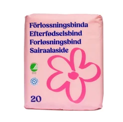 Best Efterfødselsbind 20 stk. Plejeartikler Til Mor