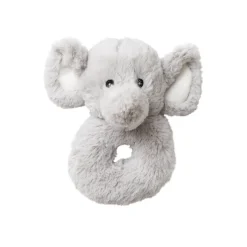 Outlet Elefant rangle - grå Rangler I Plys