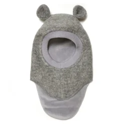 Online Elefanthue m. Ører Blød Uld - Medium Grey Melange Elefanthuer & Huer|Uldhuer, Uldvanter & Uldfutter