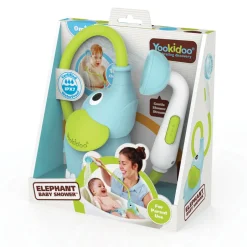 New Elephant Baby Shower - Blå Badelegetøj