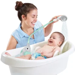 Online Elephant Baby Shower - Mint Badelegetøj