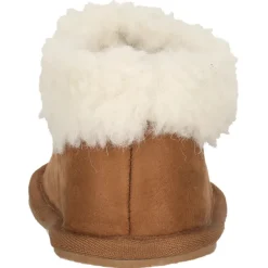 Elian Slippers - Cognac Uld Hjemmesko