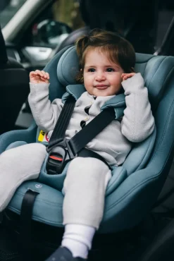 Sale Elm - Mid Blue Autostole Uden Baser|Autostole 61-105 Cm (3 Mdr.-4 År)