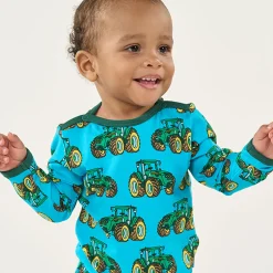 Discount Elstar Langærmet Body - Blue glow Bodystocking Langærmet