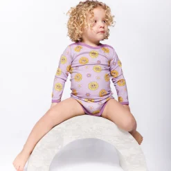 Sale Elstar Langærmet Body - Heather purple Bodystocking Langærmet