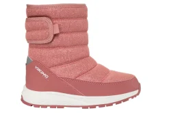 Outlet Equip Glitter Warm WP Pull on - Pink Vinterstøvler