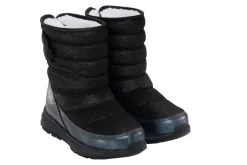 Hot Equip Glitter Warm WP Pull on - Black Vinterstøvler