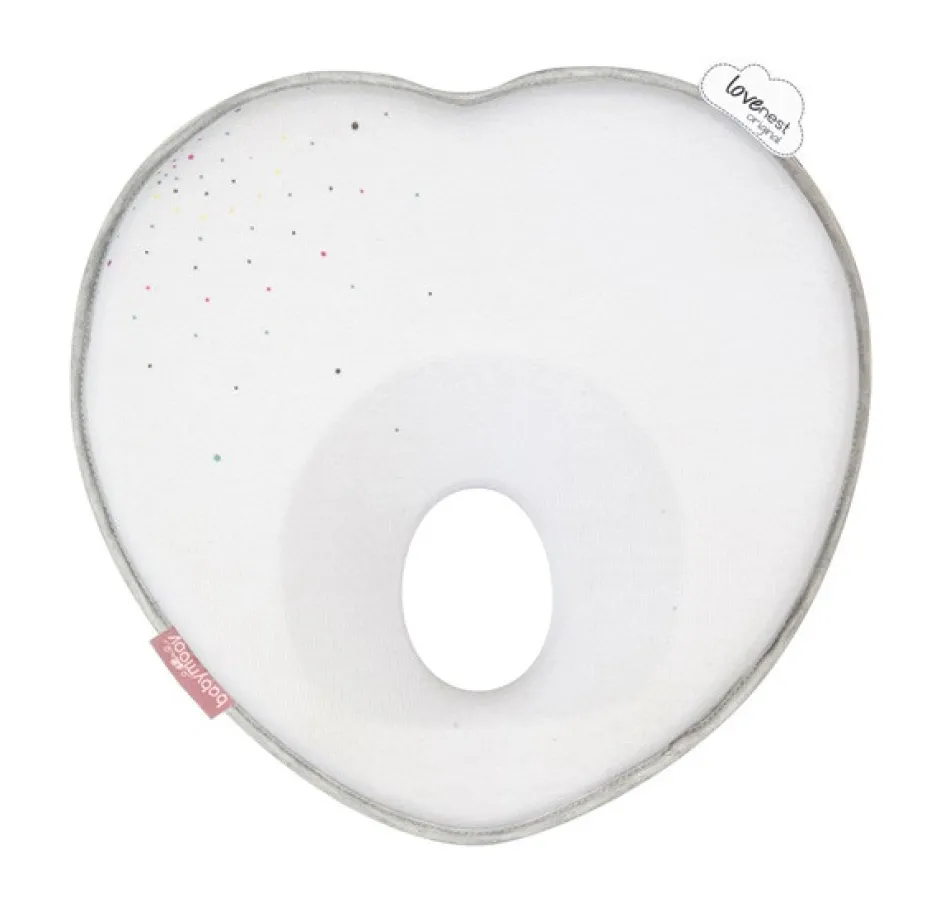 Ergonomisk Babypude - Hvid Børn Støttepuder