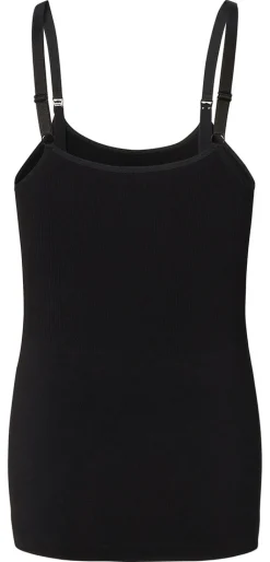 Discount Evi Sømløs Ammetop - Black Amme Bh'Er