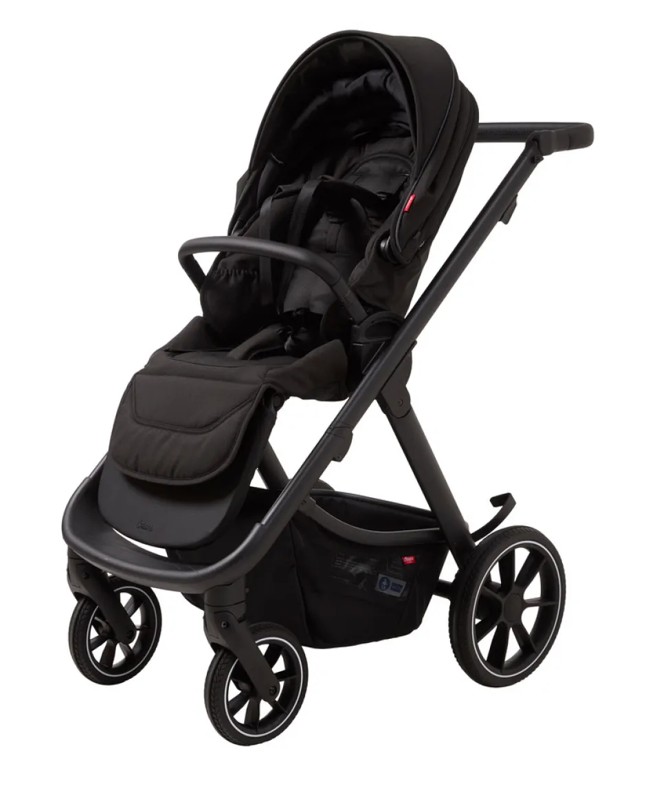 Hot Evoke Klapvogn - sort Klapvogne Med Flade Sæder